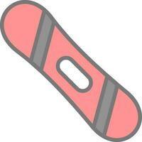 Snowboard Vector Icon Design