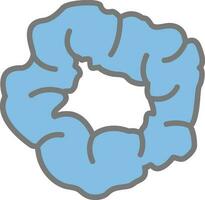 Scrunchie Vector Icon Design