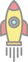 Rocket Vector Icon Design