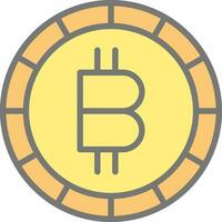 Bitcoin Vector Icon Design