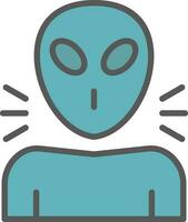 Alien Vector Icon Design