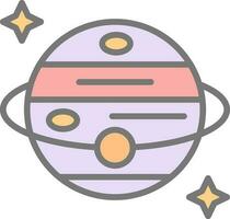 Planet Vector Icon Design