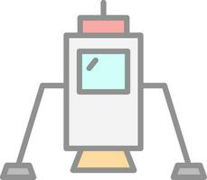 Lander Vector Icon Design