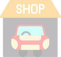 Car shop Vector Icon Design