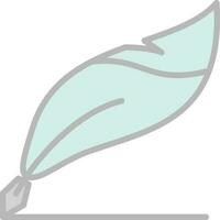 Quill pen Vector Icon Design