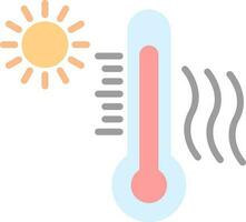 diseño de icono de vector de onda de calor