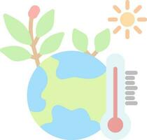 Climate change Vector Icon Design