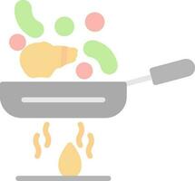 Stir fry Vector Icon Design