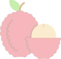 lychee vector icono diseño