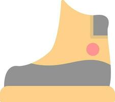 Snow boot Vector Icon Design