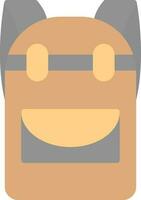 Backpack Vector Icon Design