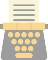 Typewriter Vector Icon Design
