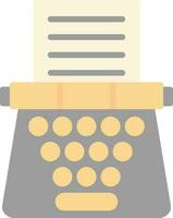 Typewriter Vector Icon Design