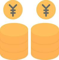 Yen Vector Icon Design