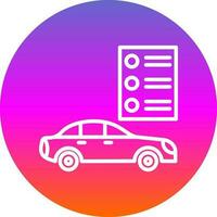 Test drive Vector Icon Design