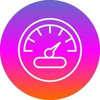 Speedometer Vector Icon Design