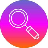 Magnifying glass Vector Icon Design