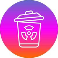 Toxic waste Vector Icon Design