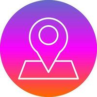 Map pointer Vector Icon Design