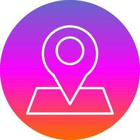 Map pointer Vector Icon Design