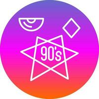 90s Vector Icon Design