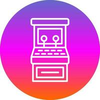 Arcade machine Vector Icon Design