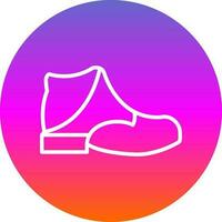 Ski boot Vector Icon Design