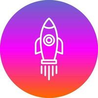 Rocket Vector Icon Design