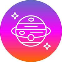 Planet Vector Icon Design