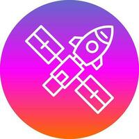 Space station Vector Icon Design