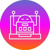 Robot Vector Icon Design