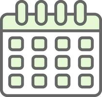 diseño de icono de vector de calendario