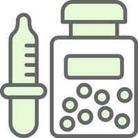 Solvent Vector Icon Design