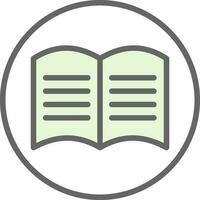 Manual book Vector Icon Design