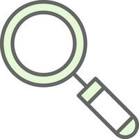 Magnifying glass Vector Icon Design