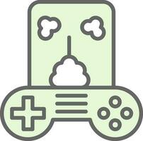 diseño de icono de vector de videojuego