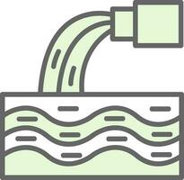 Waste water Vector Icon Design