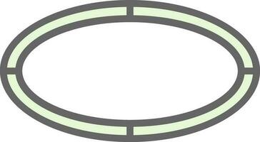 Hula hoop Vector Icon Design