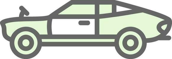 Old car Vector Icon Design