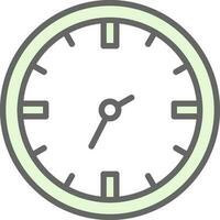 diseño de icono de vector de reloj