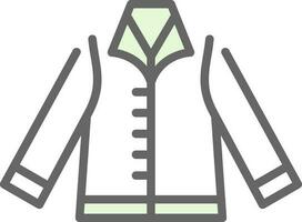 diseño de icono de vector de chaqueta