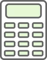 Calculator Vector Icon Design