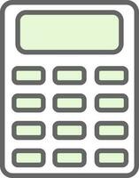 diseño de icono de vector de calculadora