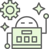 Robot Vector Icon Design