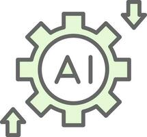 Processing Vector Icon Design