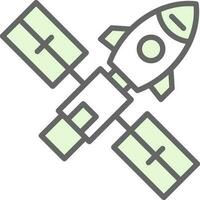 Space station Vector Icon Design