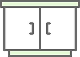 Cabinet Vector Icon Design