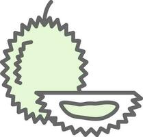 Durian Vector Icon Design