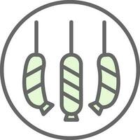 Sai ua Vector Icon Design