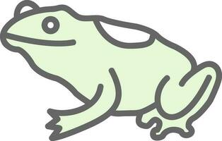 Frog Vector Icon Design